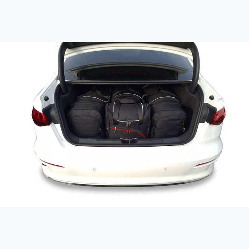 KJUST Audi A3 Limousine csomagtartó táskakészlet 2020+ 4 db fekete 17