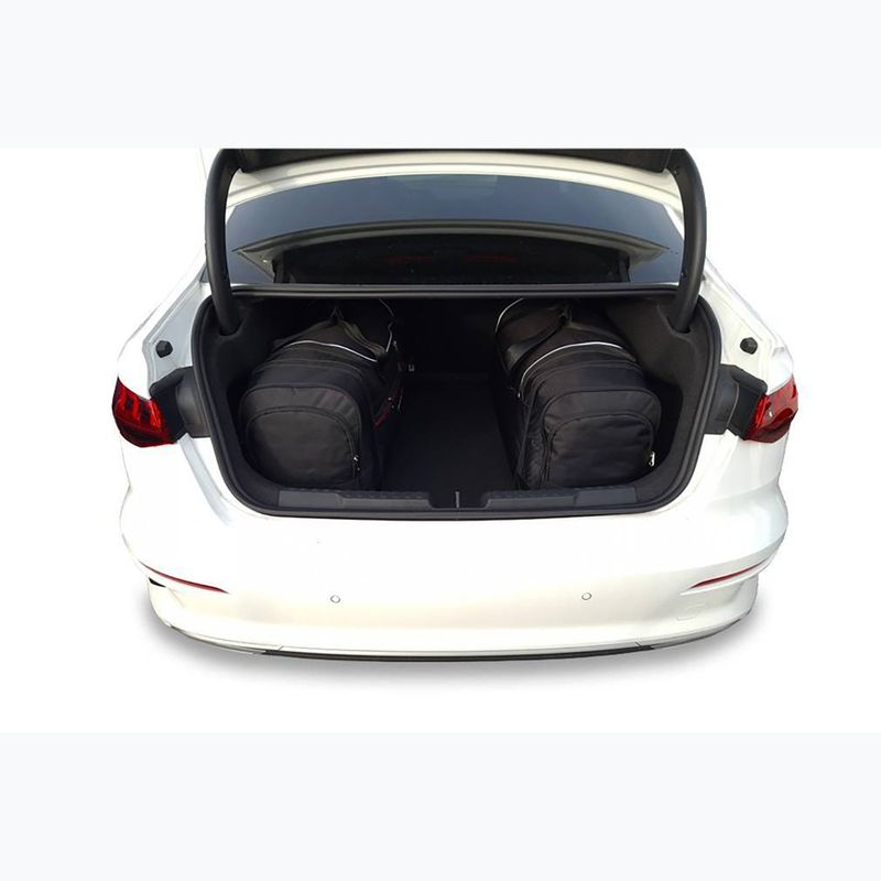 KJUST Audi A3 Limousine csomagtartó táskakészlet 2020+ 4 db fekete 19