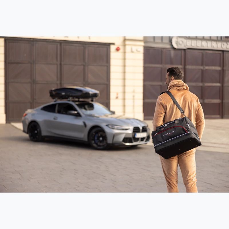 KJUST Audi A3 Limousine csomagtartó táskakészlet 2020+ 4 db fekete 22