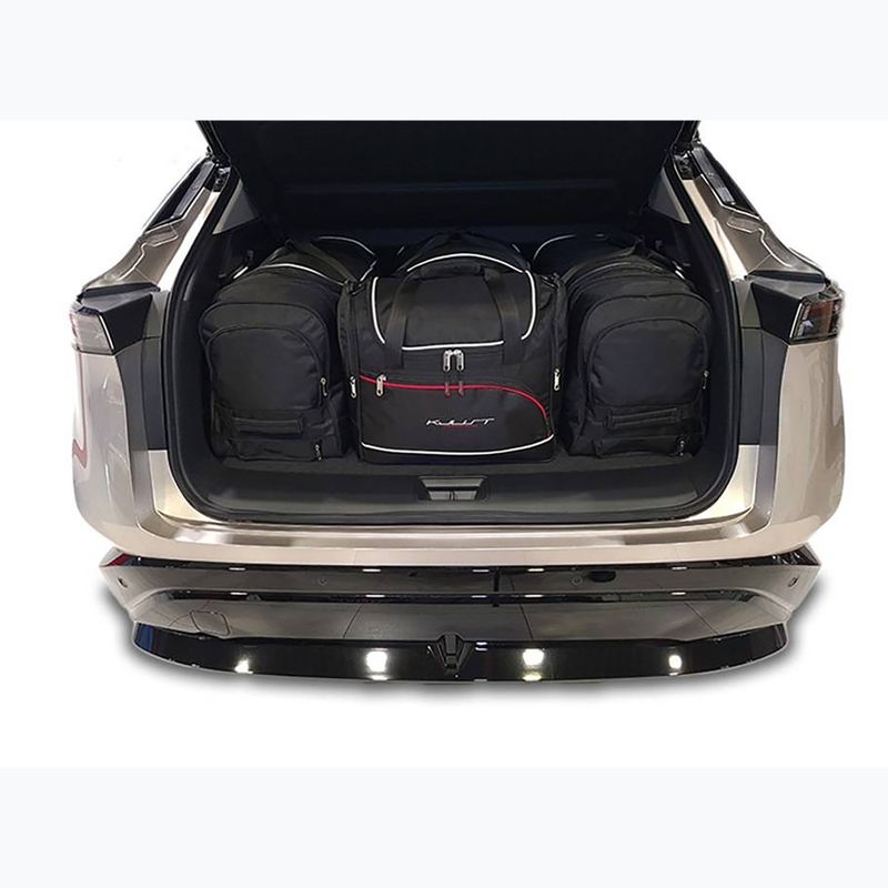 KJUST Nissan Ariya 2022+ 4 csomagtartó táska szett fekete. 13