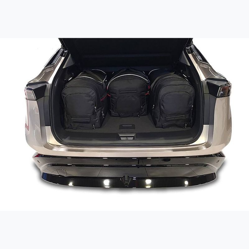 KJUST Nissan Ariya 2022+ 4 csomagtartó táska szett fekete. 14