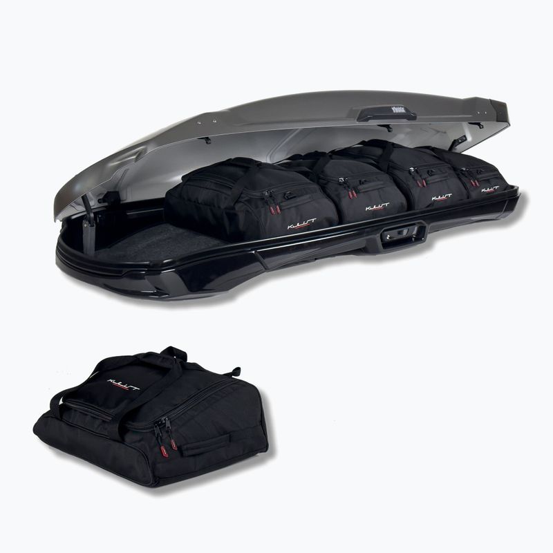 KJUST Thule Vector Alpine tetőcsomagtartó táskakészlet 5 db fekete 2