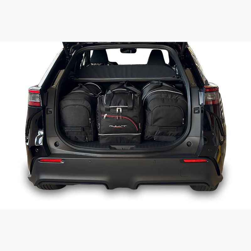 KJUST Subaru Solterra 2022+ csomagtartó táska szett 4 db fekete. 12