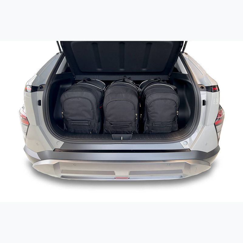 KJUST csomagtartó táska szett Hyundai Kona EV 2023+ 3 db fekete 10