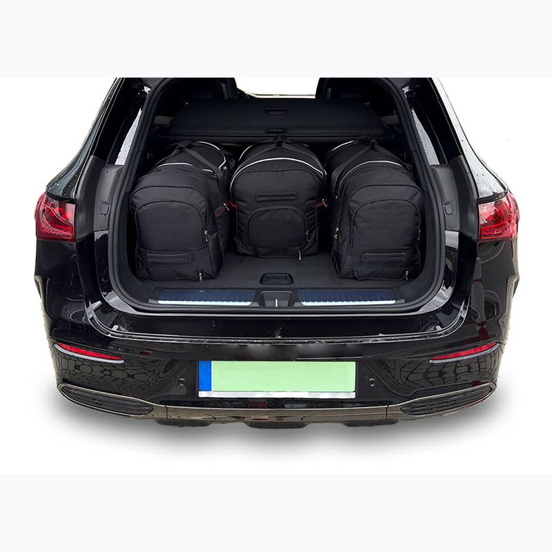 KJUST Mercedes-Benz EQE Suv EV csomagtartó táska szett 2023+ 4 db fekete 13