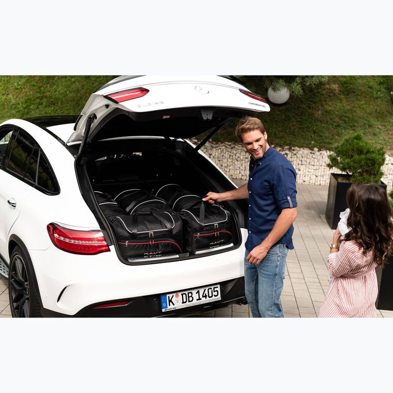 KJUST Mercedes-Benz EQE Suv 2023+ csomagtartó táska készlet 3 db fekete 13