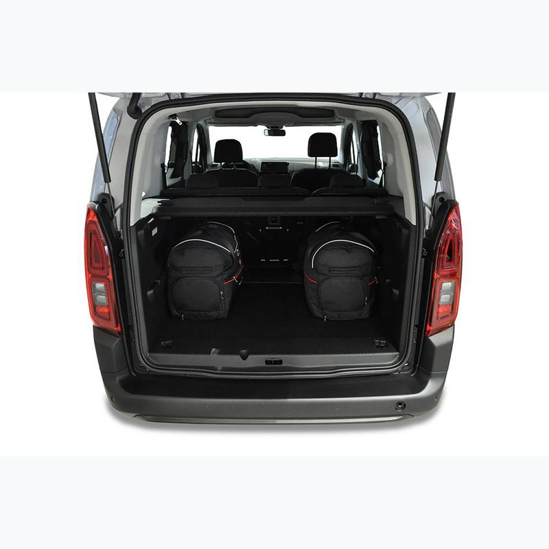 KJUST Toyota Proace City Verso 2019+ 5 csomagtáska szett fekete. 20