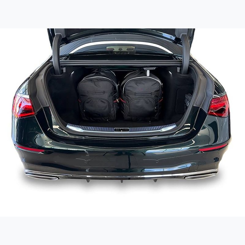 KJUST Mercedes-Benz S Long MHEV csomagtartó táska szett 2020+ 4 db fekete 14