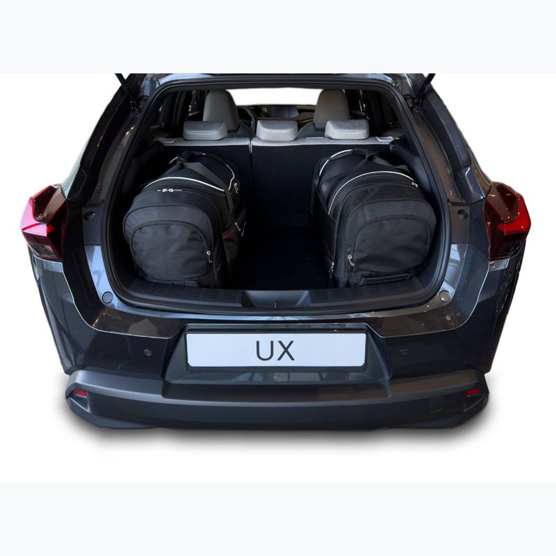 KJUST Lexus UX 2018+ csomagtartó táska szett 3 db fekete. 11