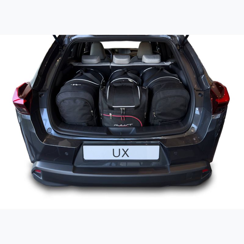 KJUST Lexus UX 2018+ csomagtartó táska szett 4 db fekete. 14