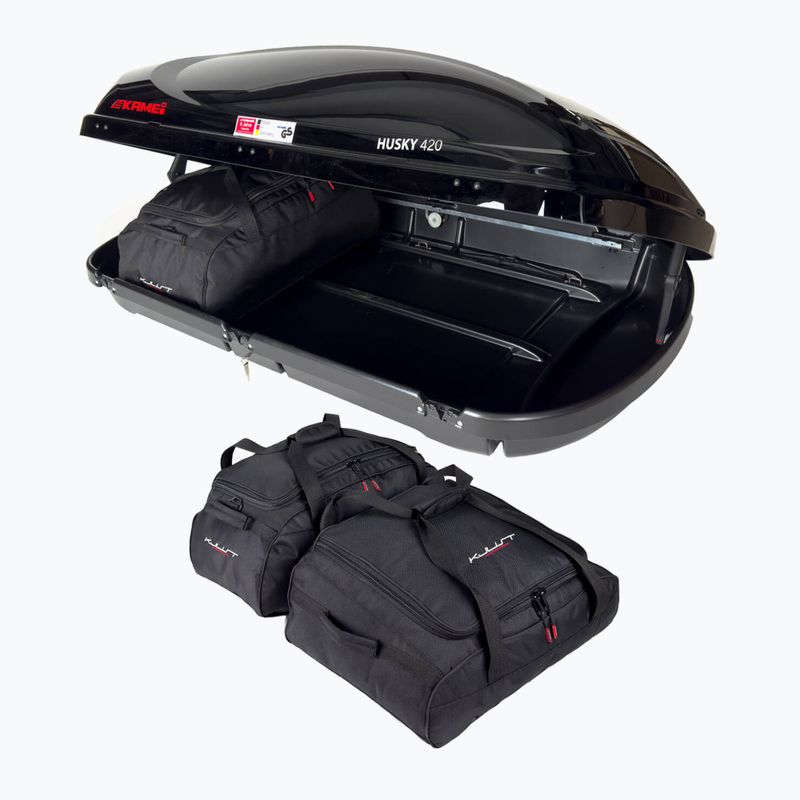 KJUST Kamei Kamei Husky 420 táska szett 3 db fekete 4