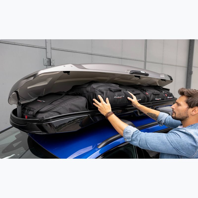KJUST Thule Motion 3 XXL tetőcsomagtartó táskakészlet 5 db fekete 18