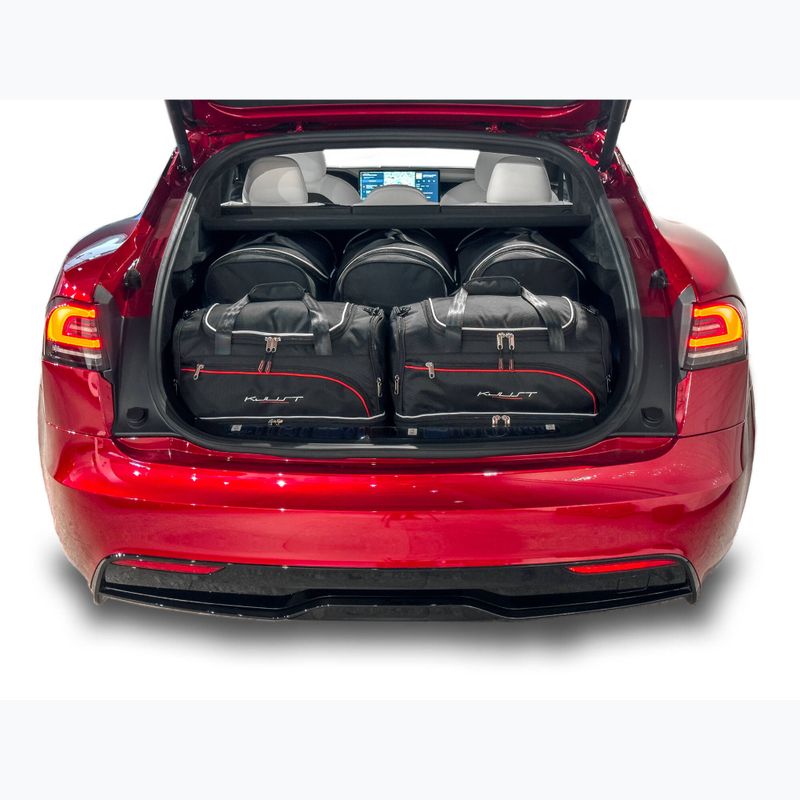 KJUST Tesla Model S EV 2021+ csomagtartó táska szett 7 db fekete. 15