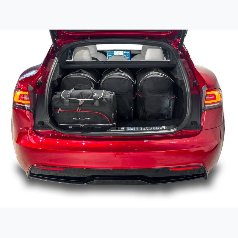 KJUST Tesla Model S EV 2021+ csomagtartó táska szett 7 db fekete. 16