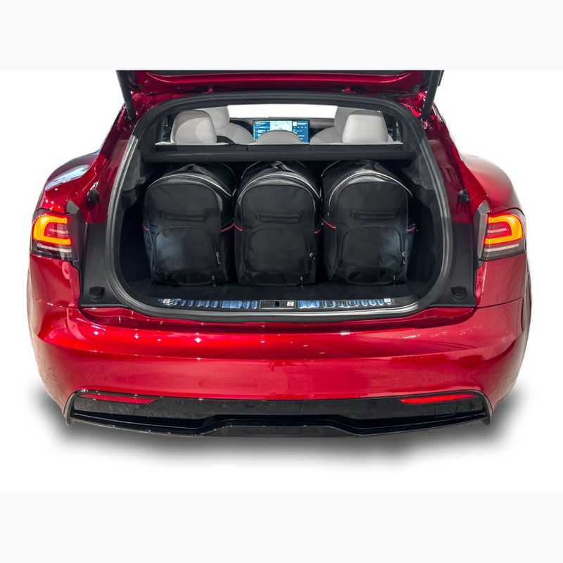 KJUST Tesla Model S EV 2021+ csomagtartó táska szett 7 db fekete. 17
