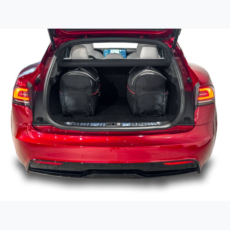 KJUST Tesla Model S EV 2021+ csomagtartó táska szett 7 db fekete. 18
