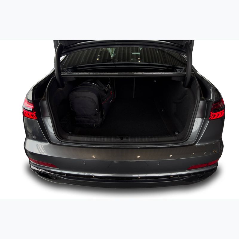 KJUST csomagtartó táska szett Audi A6 Limousine C8 2018+ 5 db fekete 21