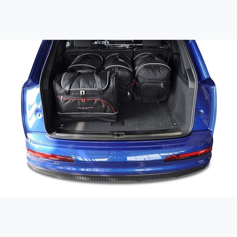 KJUST Audi Q7 PHEV csomagtartó táska szett 2020+ 5 db fekete 16