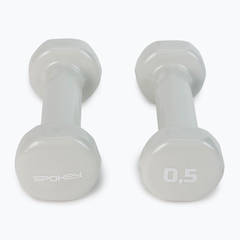 Spokey Shape IV súlyzók 2x0,5 kg szürke 920892 3