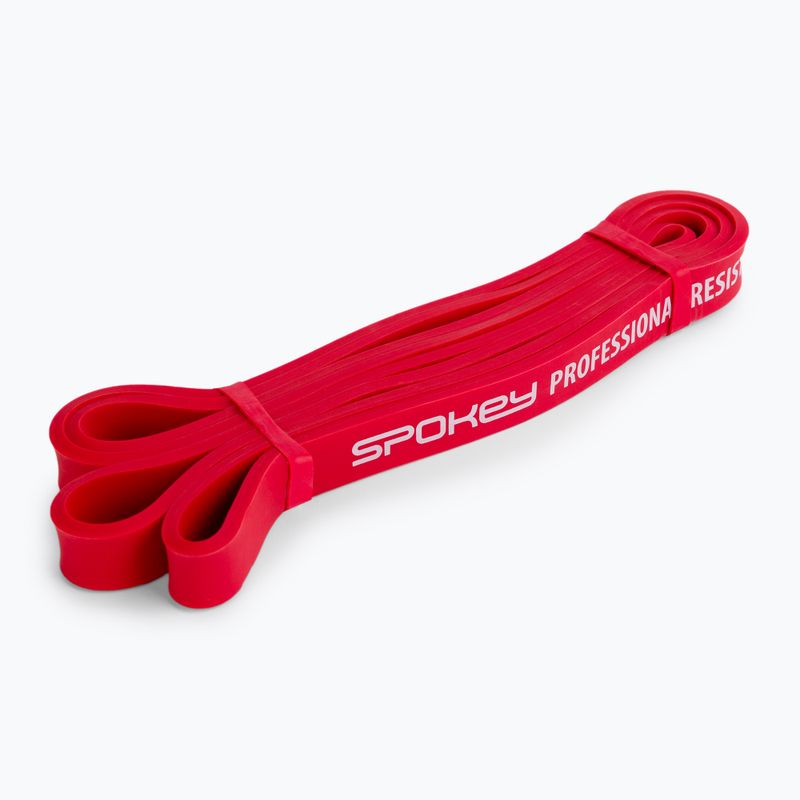 Spokey Power II edzőgumi közepes piros 920956