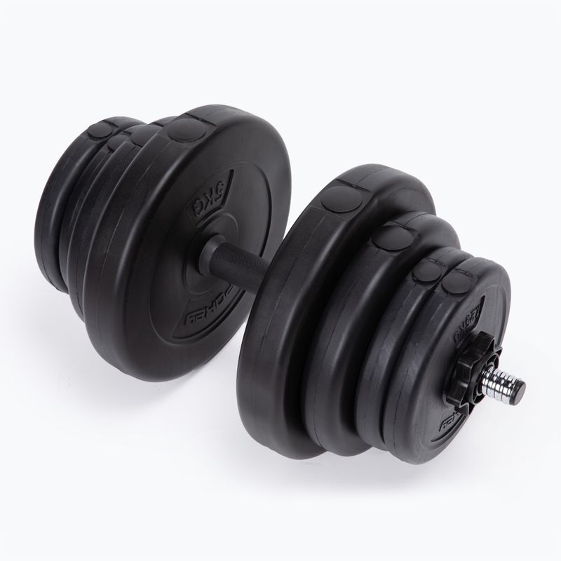 Spokey súlyzók Spokey Burden 20 kg fekete 921037