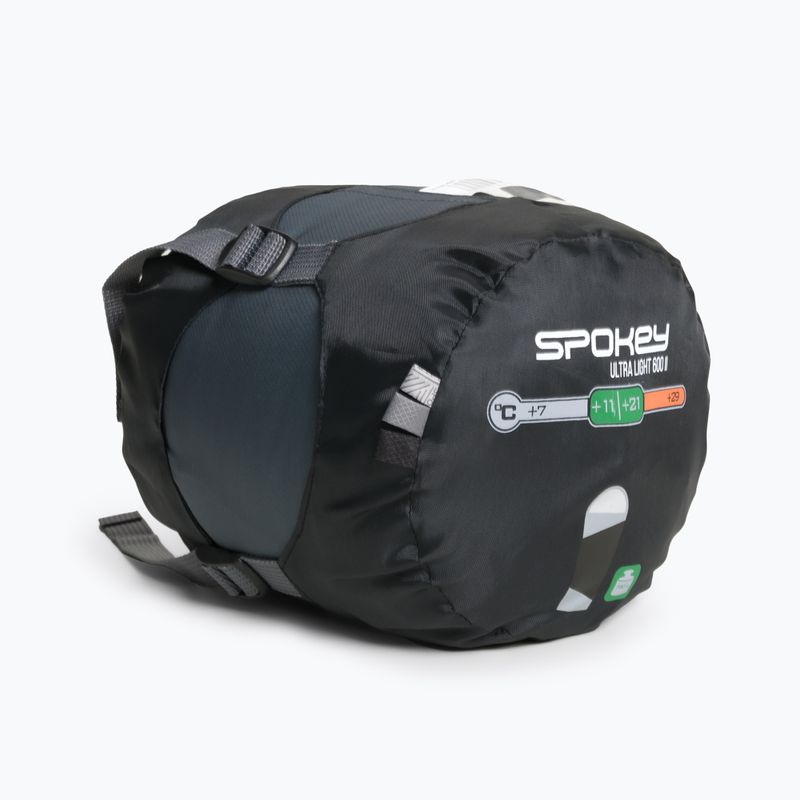 Spokey Ultrakönnyű hálózsák 600II fekete-szürke 922251 6