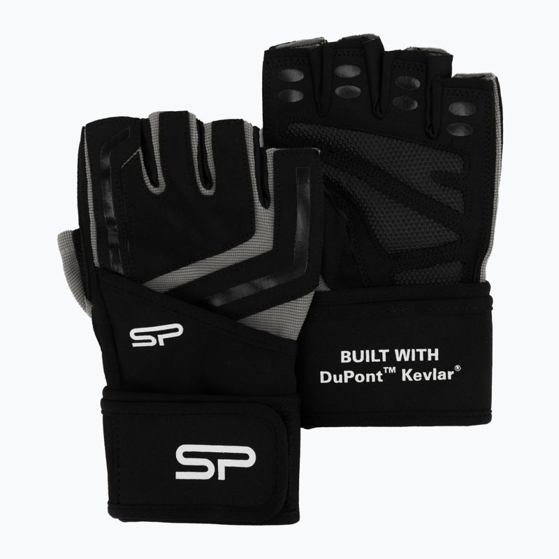 Fitness kesztyű Spokey Bolster fekete 928965