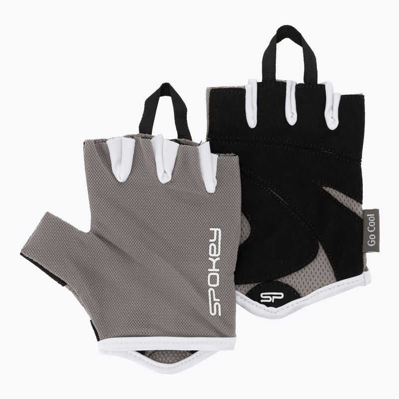 Spokey Lady Fit fitness kesztyű szürke 928969