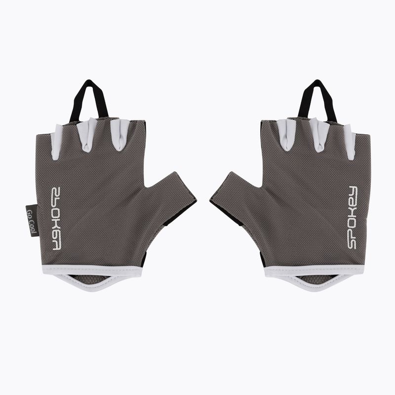 Spokey Lady Fit fitness kesztyű szürke 928969 3