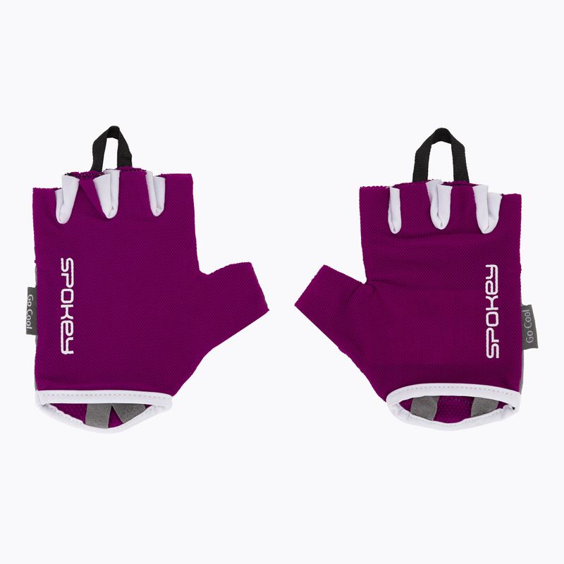 Fitness kesztyű Spokey Lady Fit lila 928972 3