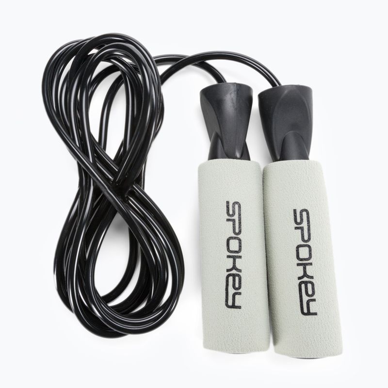 Ugrálókötél Spokey Basic fekete 929916