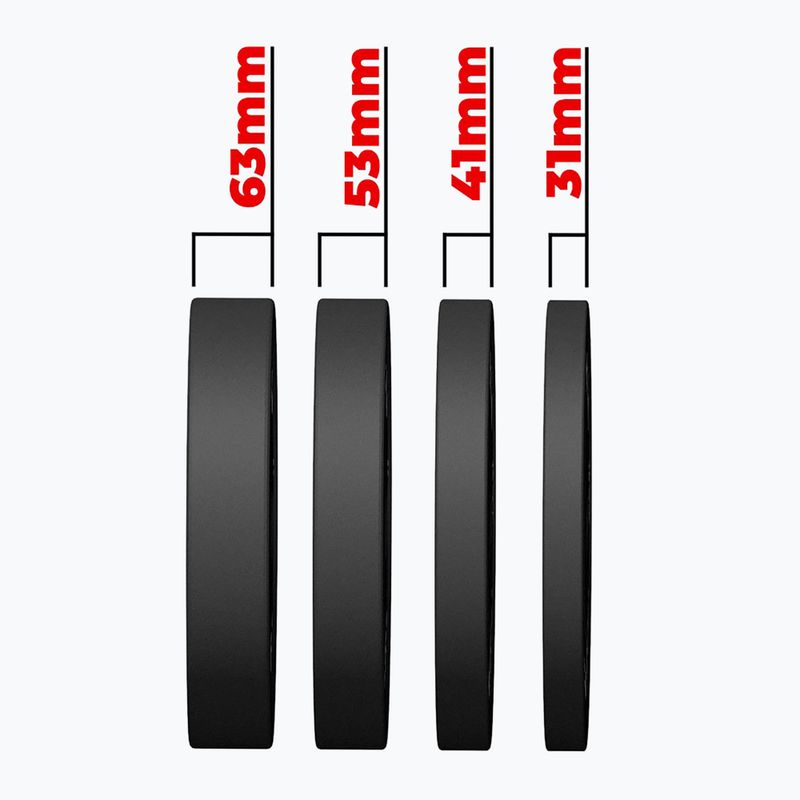 Súlyok THORN FIT Competition Plate black/red 2
