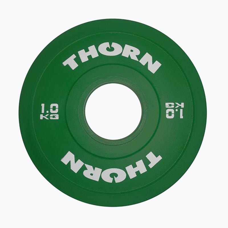 Súlyok THORN FIT Fractional 2 x 2 kg green/white 2