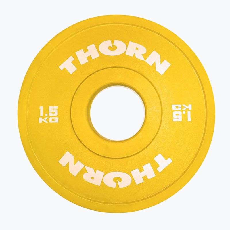 Súlyok THORN FIT Fractional 2 x 3 kg yellow/white 2