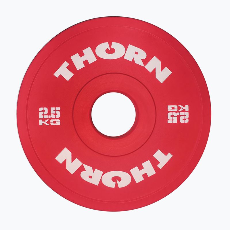 Súlyok THORN FIT Fractional 2 x 5 kg red/white 2