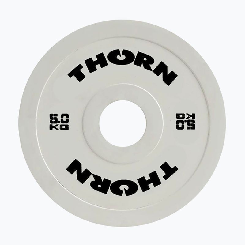 Súlyok THORN FIT Fractional  2 x 10 kg white/black 2
