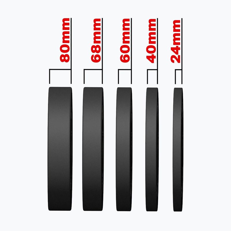 Súlyok THORN FIT Training Plate 25 kg black/red 2