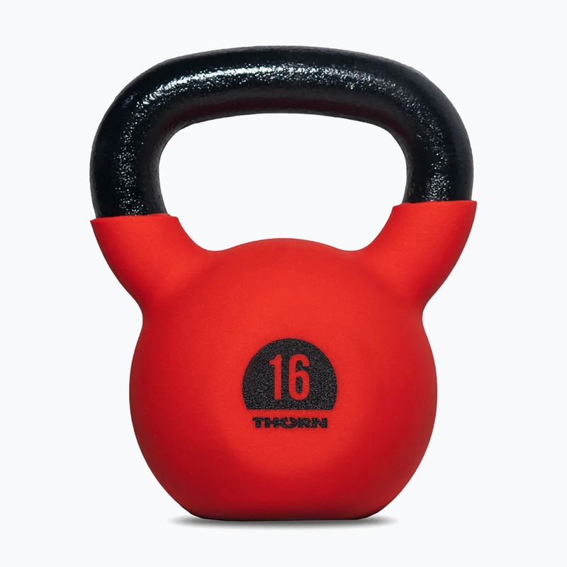 Kettlebell THORN FIT Cast Iron 16 kg piros