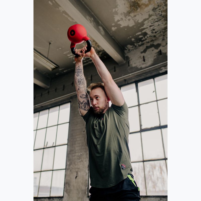 Kettlebell THORN FIT Cast Iron 16 kg piros 4