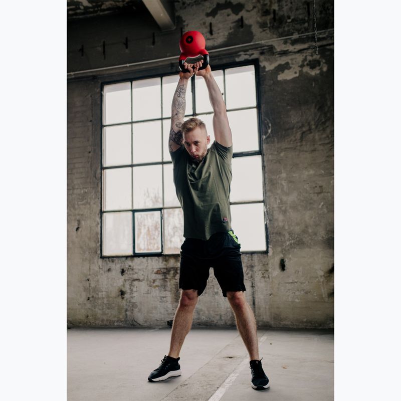 Kettlebell THORN FIT Cast Iron 24 kg piros 5