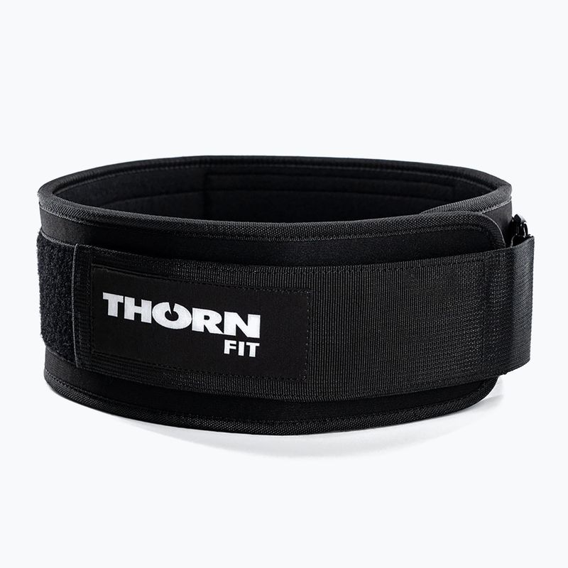 Súlyemelő öv THORN FIT Pro Logo black/white 2