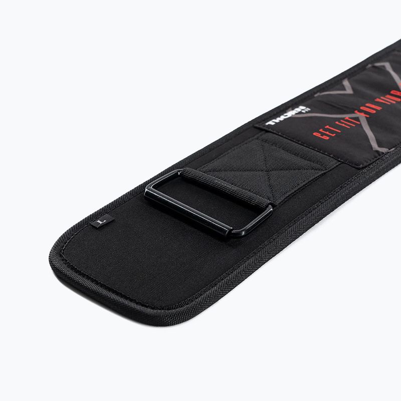 Súlyemelő öv THORN FIT Pro Logo black/white 4
