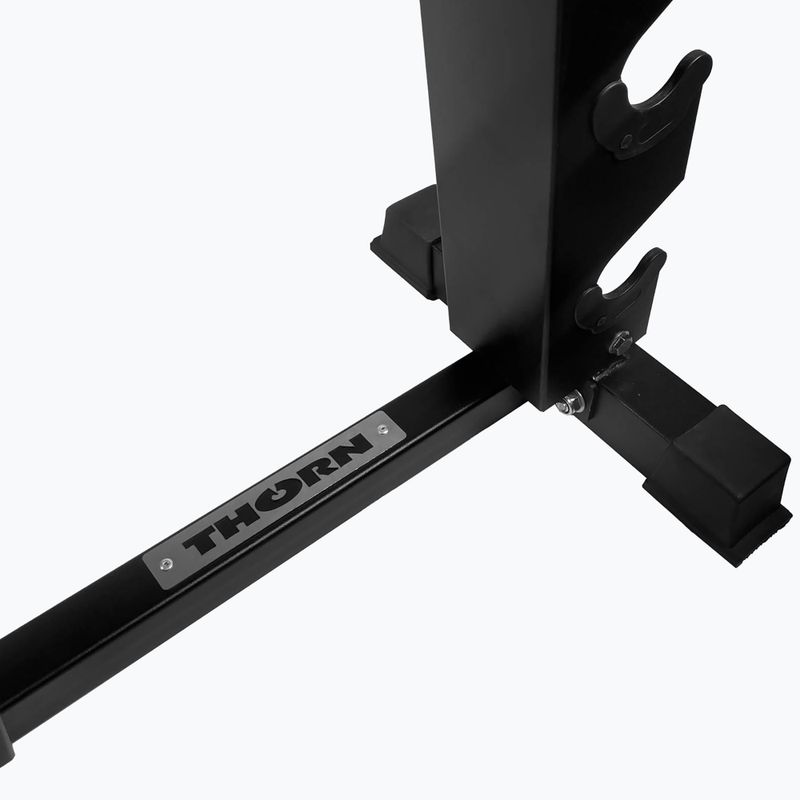 Súlyzó állvány THORN FIT Hexagonal Dumbbells Rack 1-10kg black 4