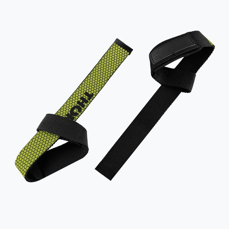 Emelőhevederek THORN FIT Lifting Straps Anti-Slip army green 2