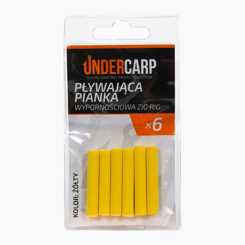 UNDERCARP Zig Rig úszóhab sárga UC229