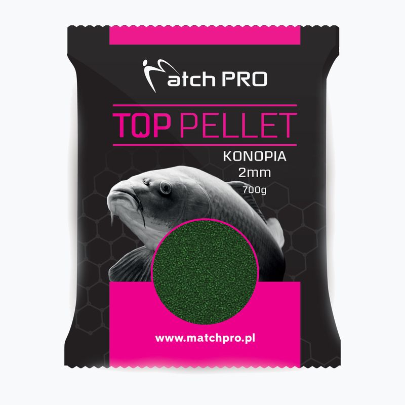 MatchPro Octopus és kender csali pellet 2 mm zöld 977827