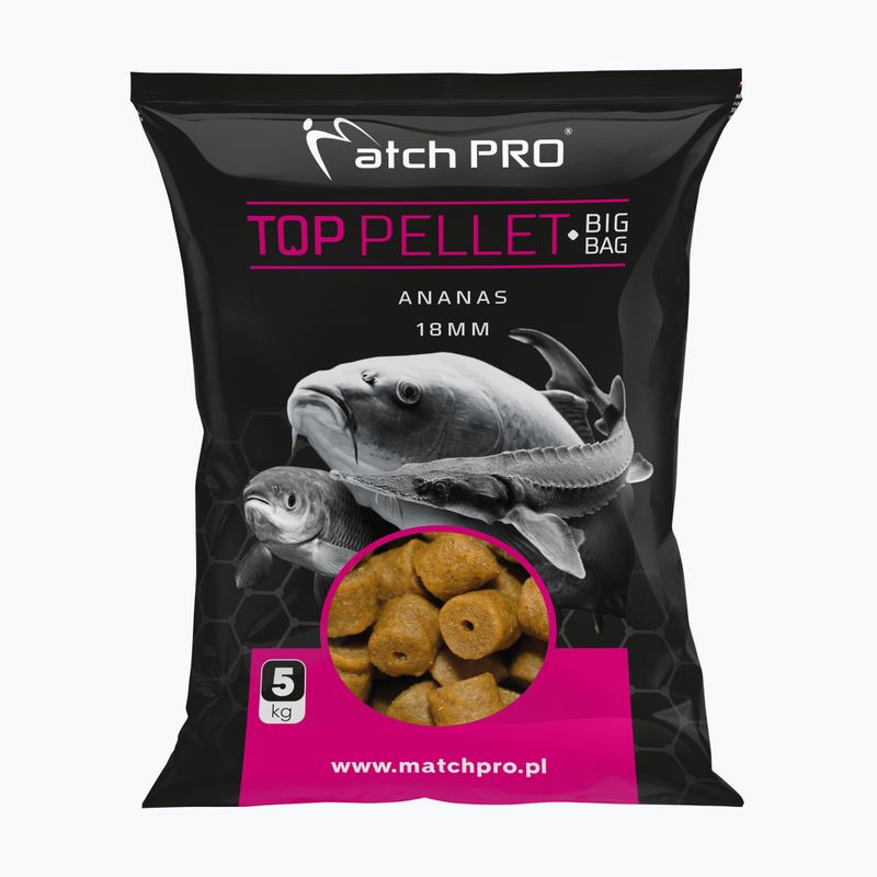 Ponty pellet MatchPro Big Bag Pineapple 18mm sárga 977067
