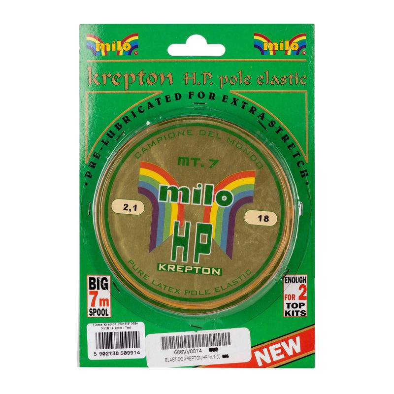 Milo Krepton Pole HP lengéscsillapító 7m bézs 606VV0074 D37