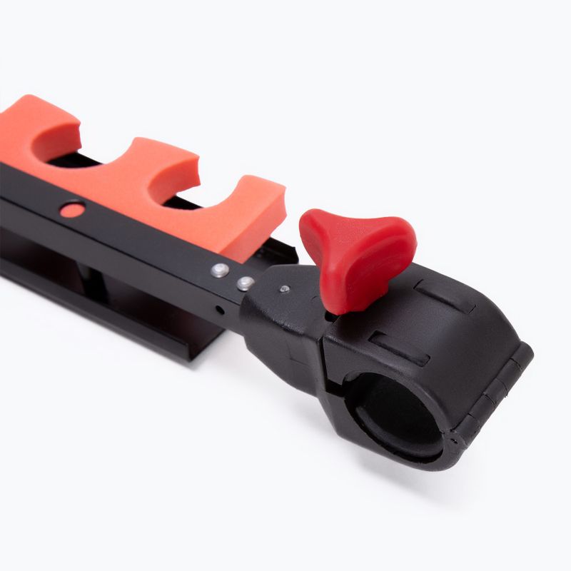Milo D25/30 Level horgászfésű 12 csúcshoz fekete/piros 4C8XPO649 2