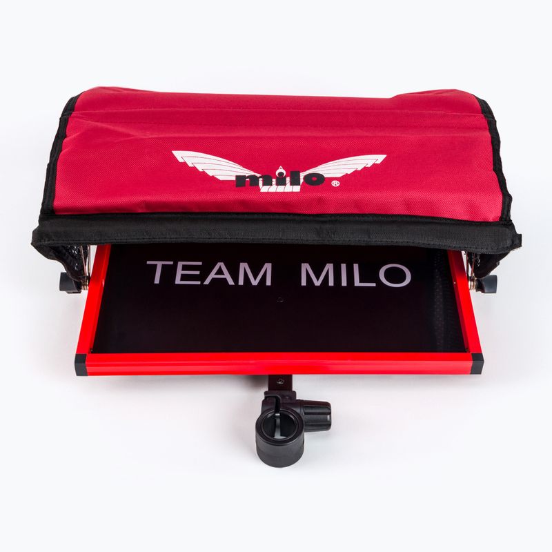 Milo Piatto Fém tálca fekete/piros 4C8SBA023 5